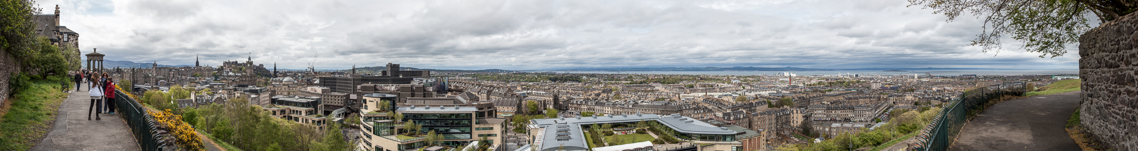 Altstadt und Neustadt von Edinburgh