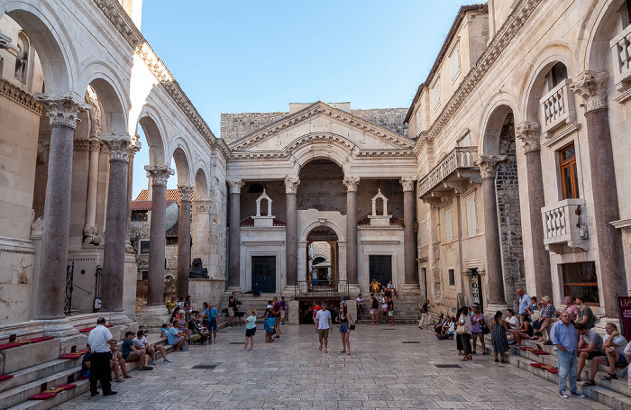 Altstadt und Palast Kaiser Diokletians in Split