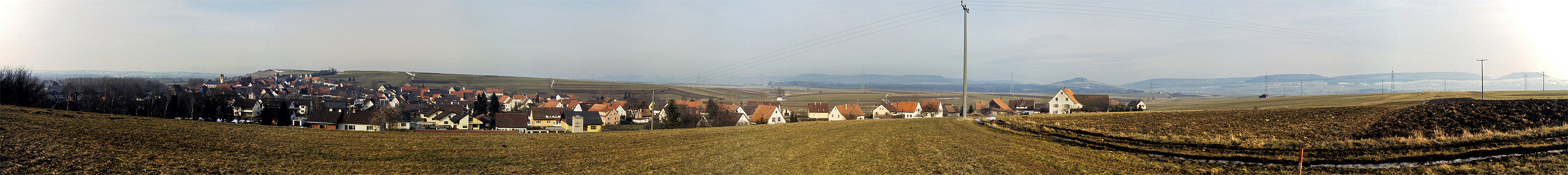 Blick vom Kopen Donaueschingen 1983
