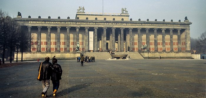 Mitte: Museumsinsel - Lustgarten, Altes Museum Berlin 1983