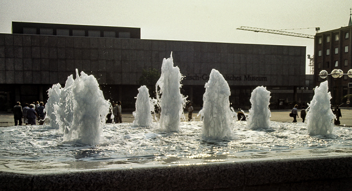 Roncalliplatz, Römisch-Germanisches Museum Köln 1984