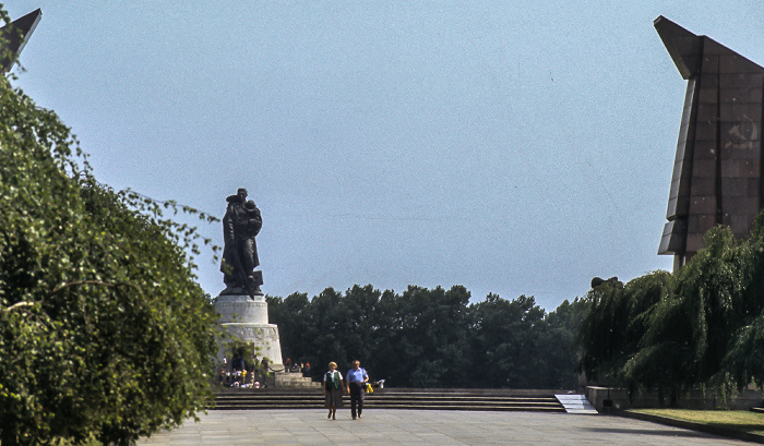 Sowjetisches Ehrenmal im Treptower Park Berlin 1985