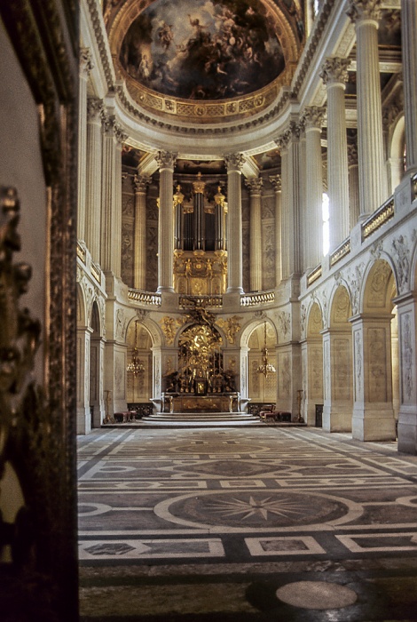 Schloss Versailles (Château de Versailles): Chapelle Royale Paris 1985