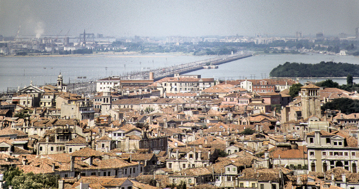 Blick vom Campanile di San Marco Venedig 1985