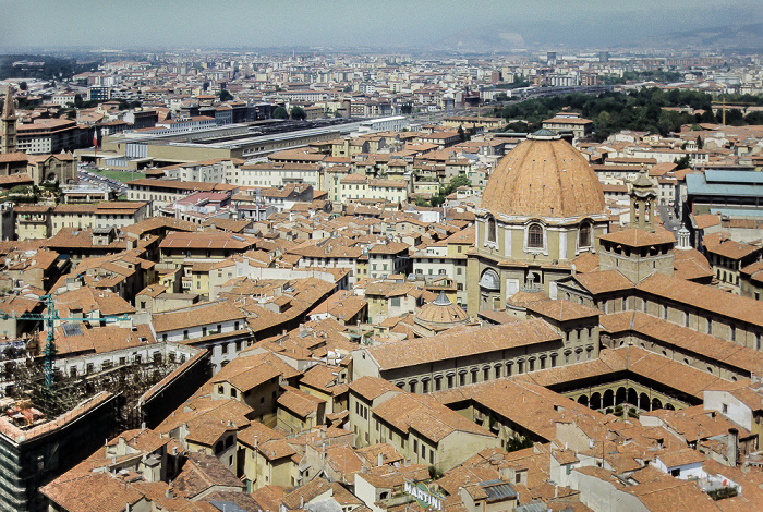Blick vom Campanile di Giotto Florenz 1985