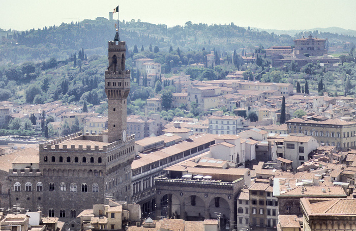 Blick vom Campanile Florenz 1985