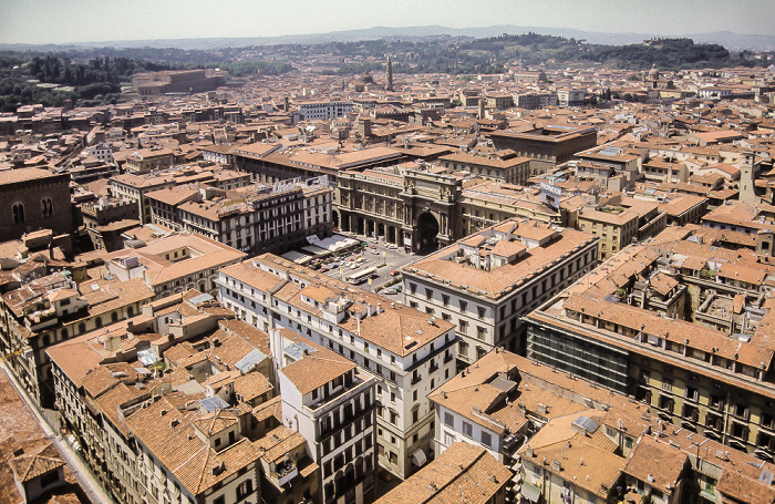 Blick vom Campanile Florenz 1985
