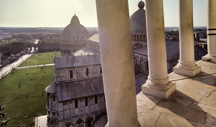 Piazza dei Miracoli (Platz der Wunder): Schiefer Turm (Campanile) Pisa