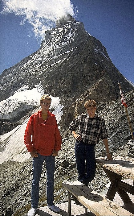 Hörnlihütte: Jürgen, Dietmar Bürk Walliser Alpen