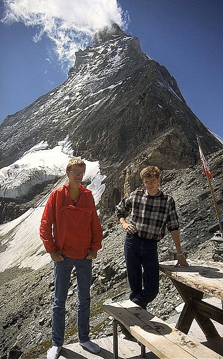 Hörnlihütte: Jürgen, Dietmar Bürk Walliser Alpen