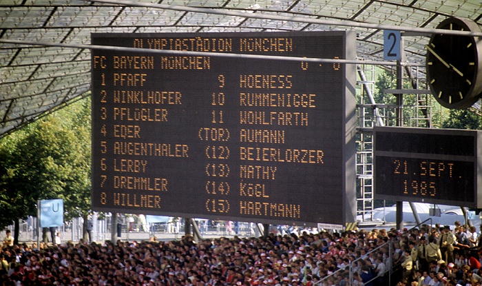 Olympiastadion: FC Bayern München - 1. FC Nürnberg