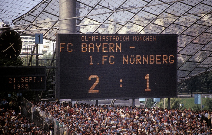 Olympiastadion: FC Bayern München - 1. FC Nürnberg