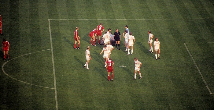 Sport Fußball 1985/86 Bundesliga FC Bayern München 1. FC Nürnberg