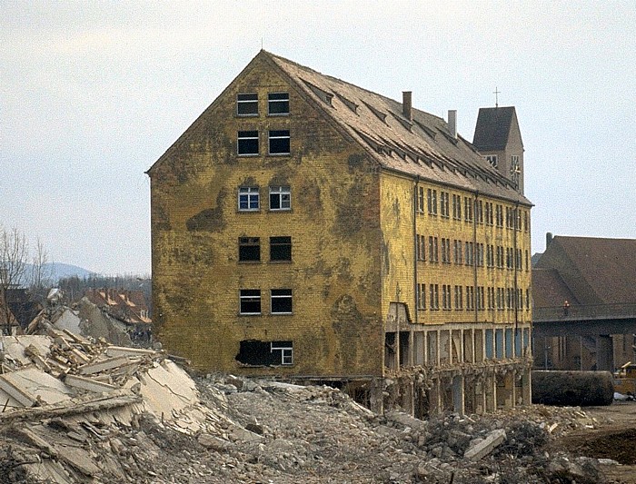 Proviantamt-Sprengung: Das Gebäude vor der Sprengung Donaueschingen