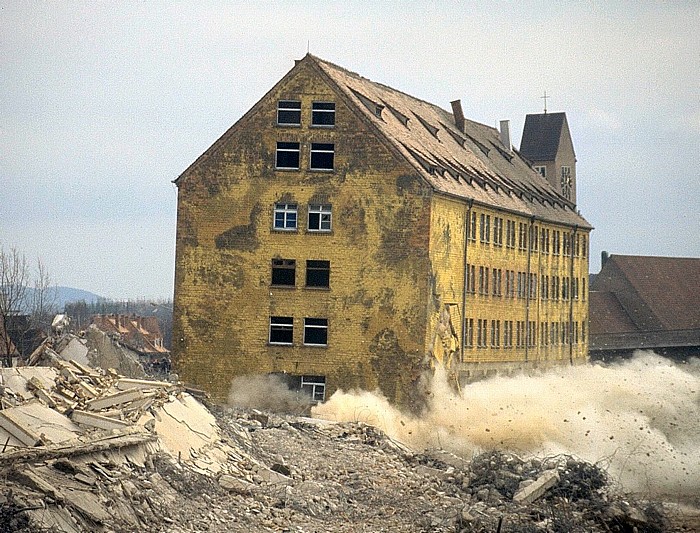 Proviantamt-Sprengung: Gebäude Donaueschingen