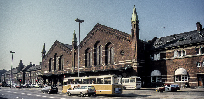 Hauptbahnhof (Københavns Hovedbanegård / København H) Kopenhagen 1986