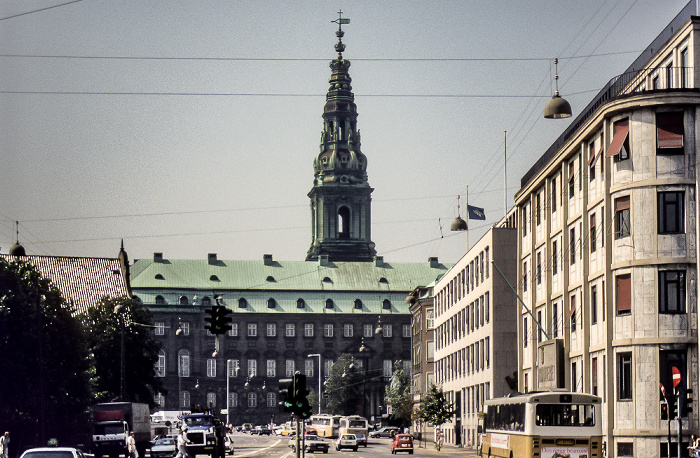 Holmens Kanal, Schloss Christiansborg Kopenhagen 1986