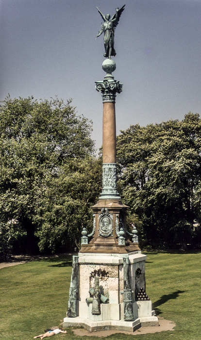 Langelinie: Denkmal zur Schlacht in der Køgebucht 1710 Kopenhagen 1986