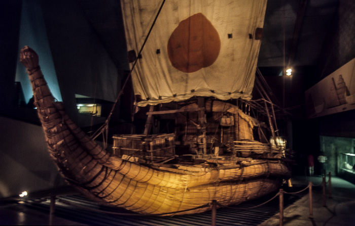Kon-Tiki-Museum (Kon-Tiki Museet): Nachbau des Papyrusboots Ra II Oslo