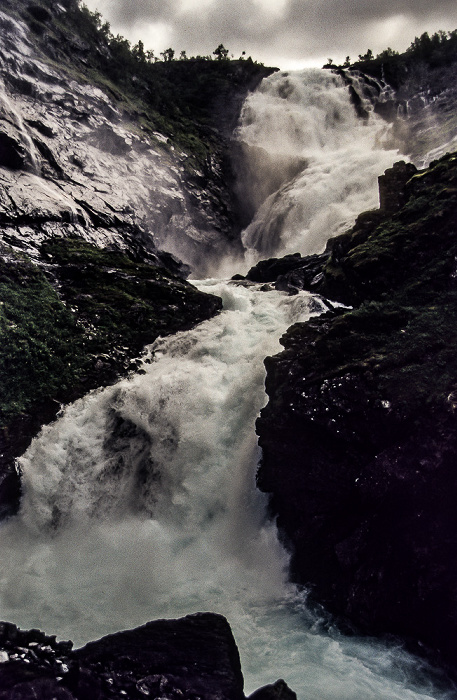 Vestland Flåmsbana Myrdal - Flåm: Kjosfossen