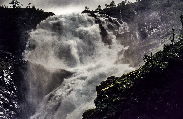 Vestland Flåmsbana Myrdal - Flåm: Kjosfossen