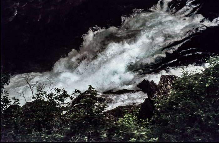 Vestland Flåmsbana Myrdal - Flåm: Kjosfossen