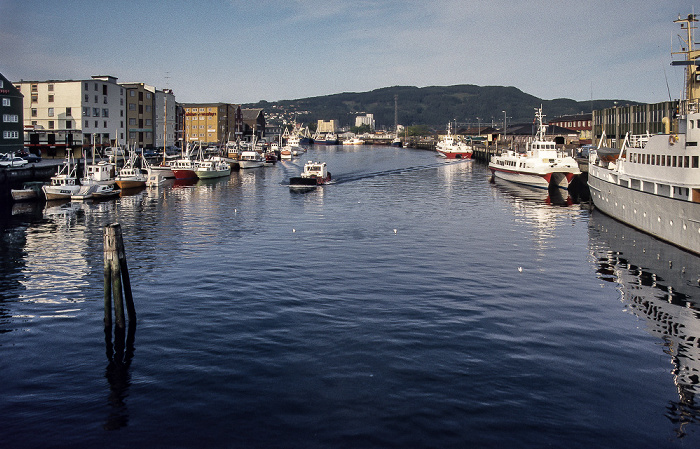 Östlicher und westlicher Kanalhafen Trondheim