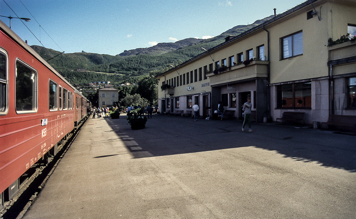 Bahnhof Narvik: Endstation der Ofotbanen