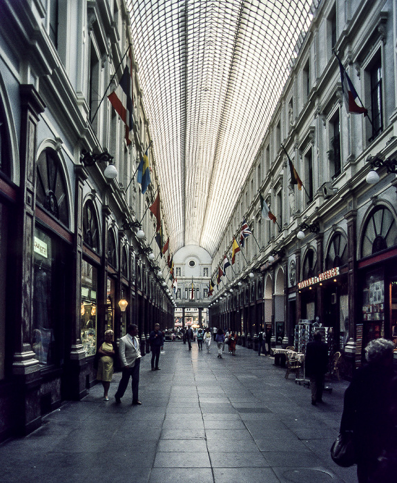 Brüssel Überdachte Einkaufsgalerie