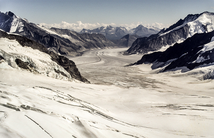 Großer Aletschgletscher Jungfraujoch