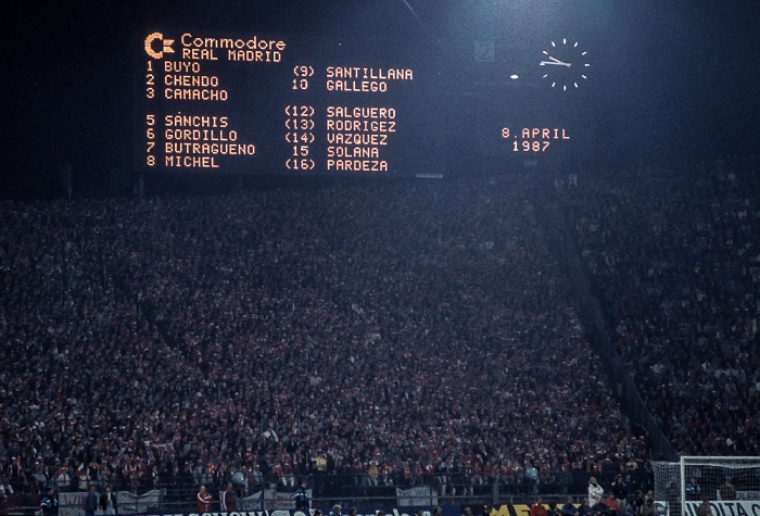 Olympiastadion: Europapokal der Landesmeister Halbfinalhinspiel FC Bayern München - Real Madrid