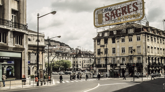 Baixa: Rua 1º de Dezembro Lissabon 1988