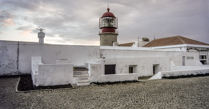 Fortaleza de São Vicente mit dem Farol do Cabo de São Vicente Sagres