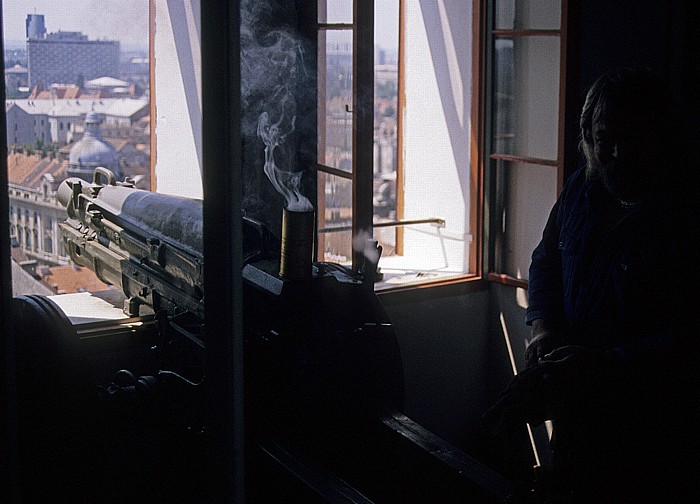 Lotrscak-Turm: 12-Uhr-Kanone Zagreb