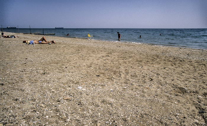 Strand, Thrakische Meer (Ägäis) Alexandroupoli