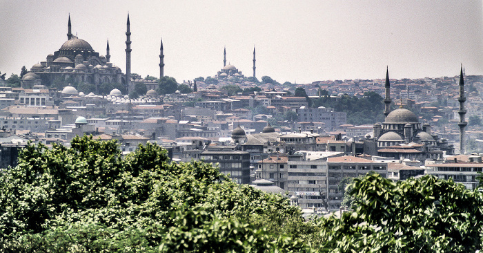 Blick vom Topkapı-Palast Istanbul 1988