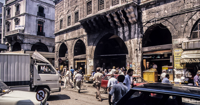 Ägyptischer Basar (Gewürzbasar, Mısır Çarşısı) Istanbul 1988