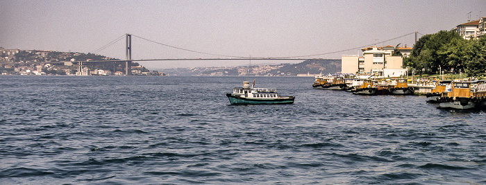 Bosporus, Bosporus-Brücke Istanbul 1988