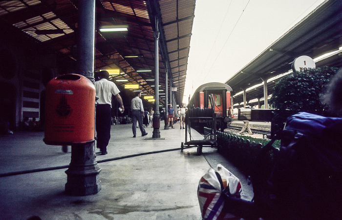 Bahnhof İstanbul-Sirkeci Istanbul 1988