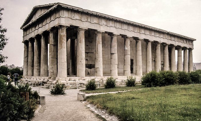 Antike Agora von Athen: Tempel des Hephaistos (Hephaisteion)