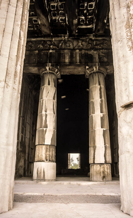 Antike Agora von Athen: Tempel des Hephaistos (Hephaisteion)