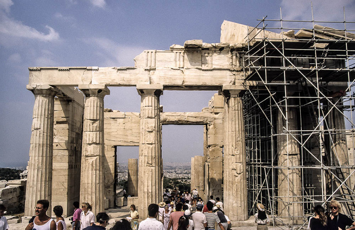 Akropolis: Erechtheion Athen 1988