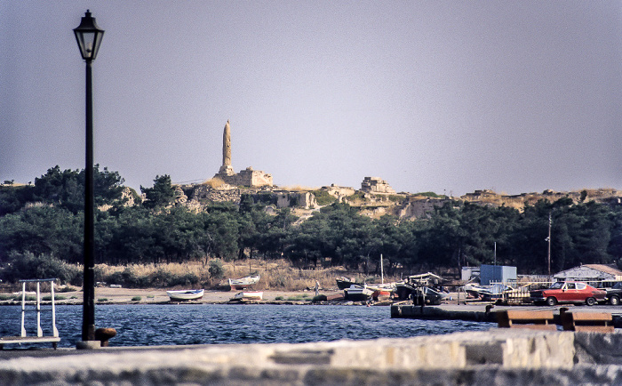 Ägina Hafen Apollontempel