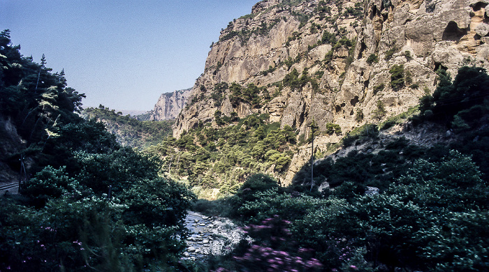 Zahnradbahn Diakopto - Kalavrita Vouraikos-Schlucht