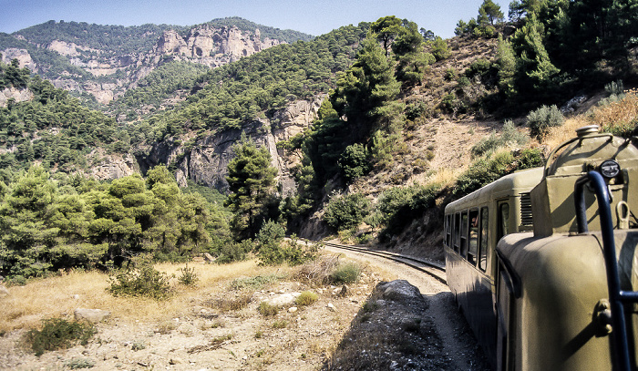 Zahnradbahn Diakopto - Kalavrita Vouraikos-Schlucht