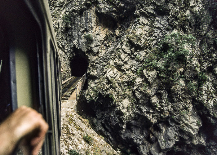 Zahnradbahn Diakopto - Kalavrita Vouraikos-Schlucht