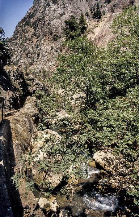 Vouraikos-Schlucht Zahnradbahn Kalavrita - Diakopto