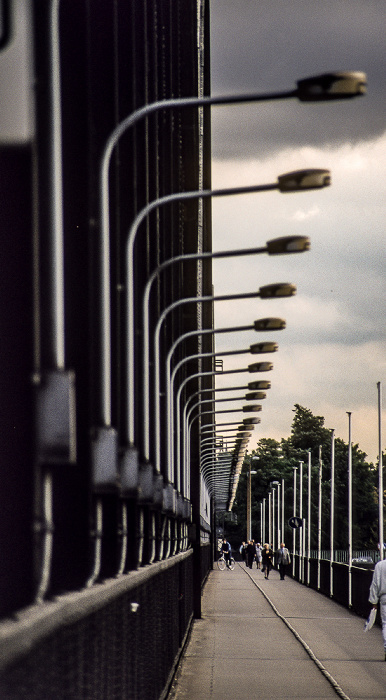 Hohenzollernbrücke Köln 1988