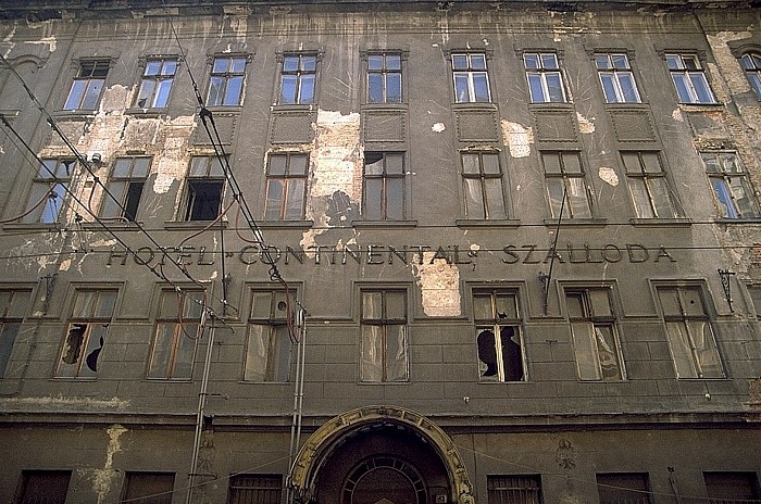 Budapest Hotel-Ruine