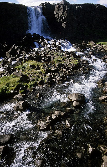 Thingvellir National Park Thingvellir: Öxarárfoss